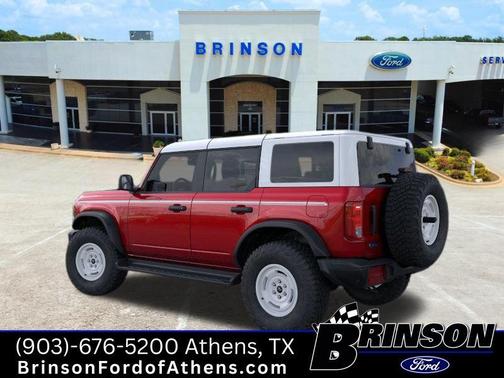 Ruby Red Metallic Tinted Clearcoat 2026 Ford Bronco Heritage Edition