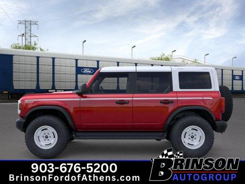 Ruby Red Metallic Tinted Clearcoat 2026 Ford Bronco Heritage Edition