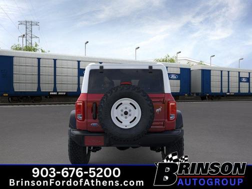 Ruby Red Metallic Tinted Clearcoat 2026 Ford Bronco Heritage Edition