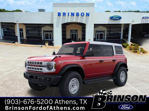 Ruby Red Metallic Tinted Clearcoat 2026 Ford Bronco Heritage Edition