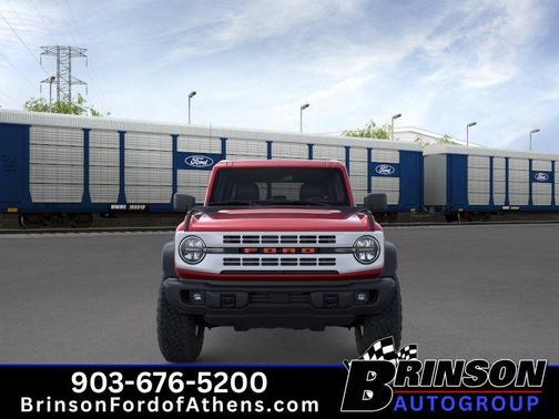Ruby Red Metallic Tinted Clearcoat 2026 Ford Bronco Heritage Edition
