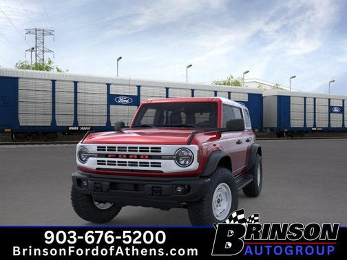 Ruby Red Metallic Tinted Clearcoat 2026 Ford Bronco Heritage Edition