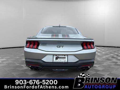 Iconic Silver 2025 Ford Mustang GT Premium