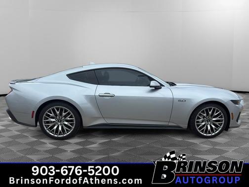 Iconic Silver 2025 Ford Mustang GT Premium