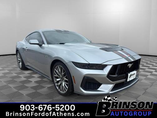 Iconic Silver 2025 Ford Mustang GT Premium