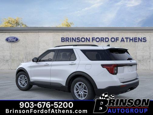 Space White Metallic 2026 Ford Explorer Active
