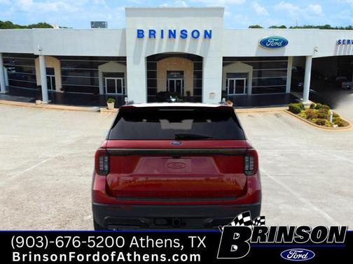 Rapid Red Metallic Tinted Clearcoat 2026 Ford Explorer ST-Line