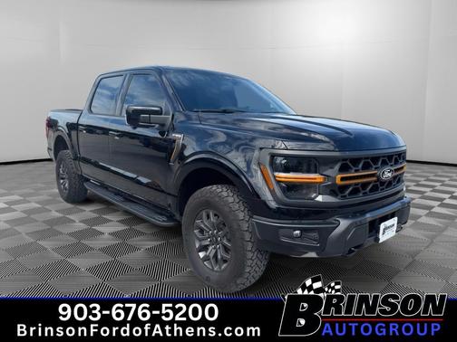 Agate Black Metallic 2025 Ford F-150 Tremor