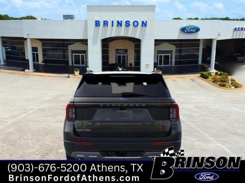 Agate Black Metallic 2026 Ford Explorer Active