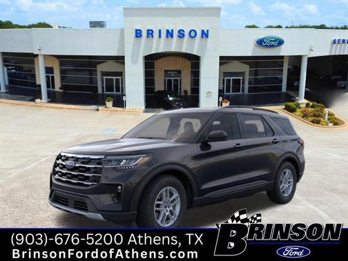 Agate Black Metallic 2026 Ford Explorer Active
