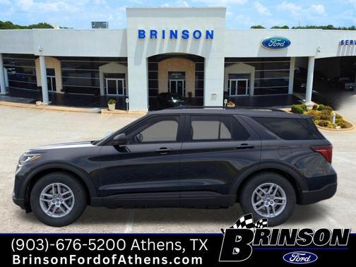 Agate Black Metallic 2026 Ford Explorer Active