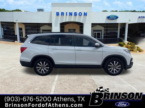 Platinum White Pearl 2021 Honda Pilot EX-L
