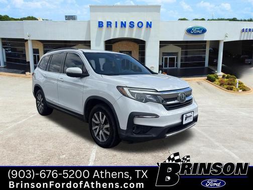 Platinum White Pearl 2021 Honda Pilot EX-L