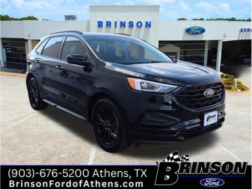 Agate Black Metallic 2022 Ford Edge SE