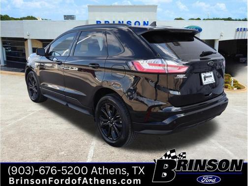 Agate Black Metallic 2022 Ford Edge SE