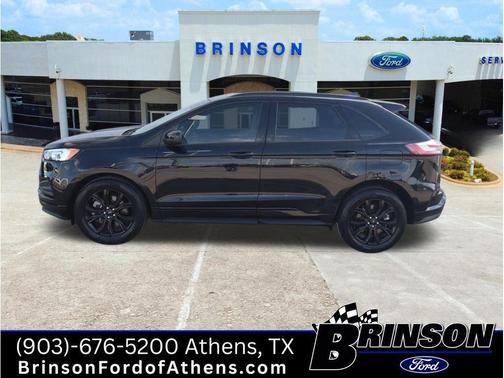 Agate Black Metallic 2022 Ford Edge SE