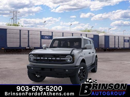 Avalanche Gray 2026 Ford Bronco Outer Banks