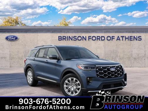 Vapor Blue Metallic 2027 Ford Explorer Platinum