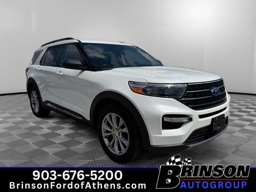 Star White 2020 Ford Explorer XLT