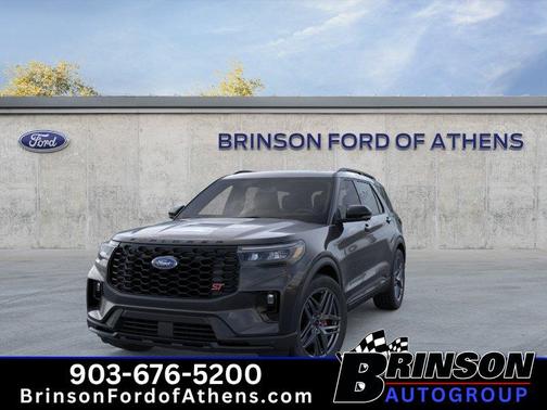 Agate Black Metallic 2026 Ford Explorer ST