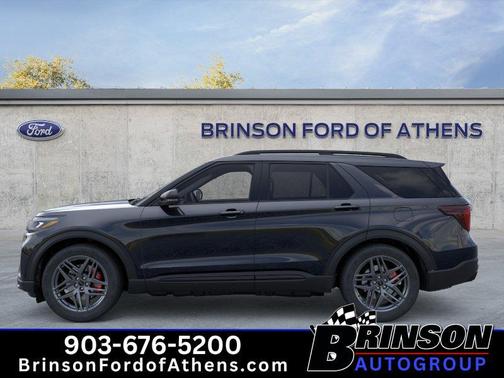 Agate Black Metallic 2026 Ford Explorer ST