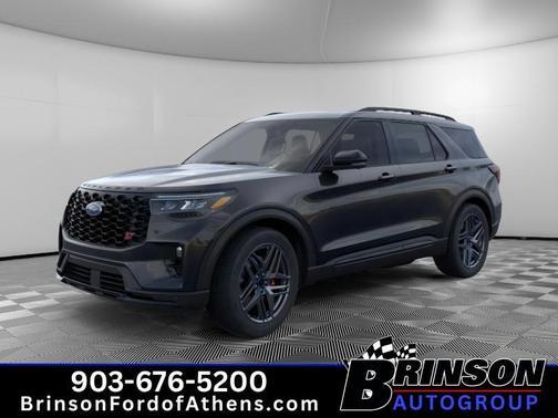 Agate Black Metallic 2026 Ford Explorer ST