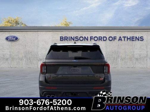 Agate Black Metallic 2026 Ford Explorer ST
