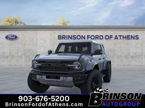 Azure Gray Metallic 2025 Ford Bronco Raptor