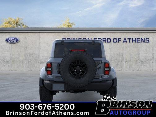 Azure Gray Metallic 2025 Ford Bronco Raptor