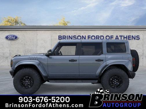 Azure Gray Metallic 2025 Ford Bronco Raptor