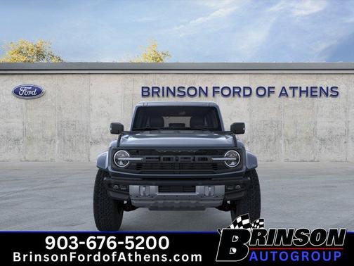 Azure Gray Metallic 2025 Ford Bronco Raptor