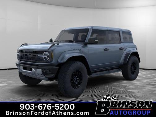 Azure Gray Metallic 2025 Ford Bronco Raptor