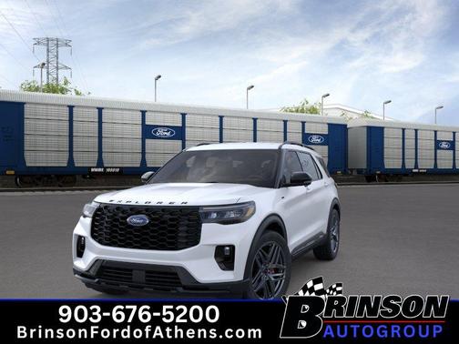 Star White 2026 Ford Explorer ST-Line