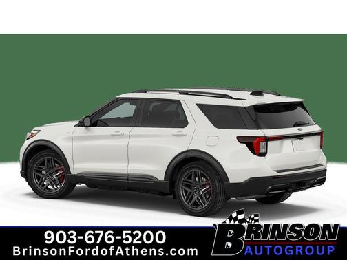 Star White 2026 Ford Explorer ST-Line