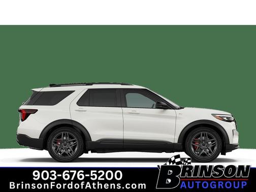 Star White 2026 Ford Explorer ST-Line