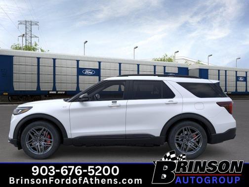 Star White 2026 Ford Explorer ST-Line