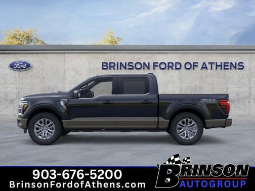 Agate Black Metallic 2026 Ford F-150 King Ranch