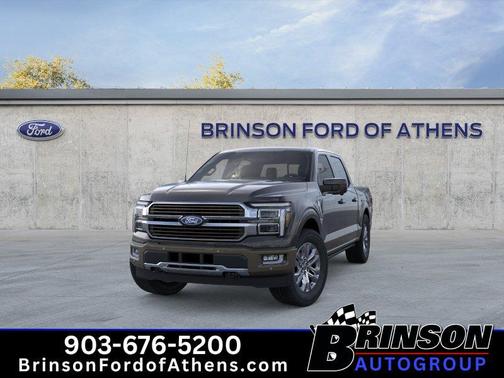 Agate Black Metallic 2026 Ford F-150 King Ranch