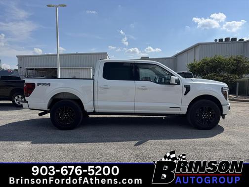 Star White 2025 Ford F-150 Platinum