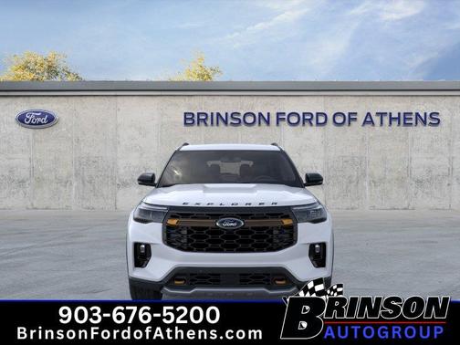 Space White Metallic 2026 Ford Explorer Tremor