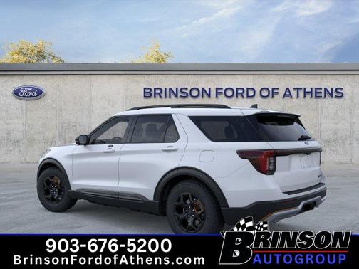 Space White Metallic 2026 Ford Explorer Tremor
