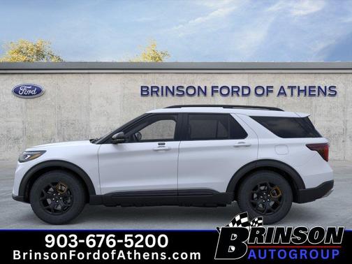 Space White Metallic 2026 Ford Explorer Tremor