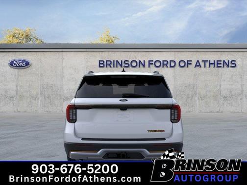 Space White Metallic 2026 Ford Explorer Tremor