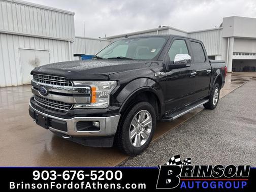 Agate Black 2020 Ford F-150 Lariat