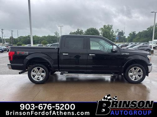 Agate Black 2020 Ford F-150 Lariat