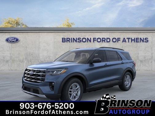 Medium Blue Metallic 2026 Ford Explorer Active