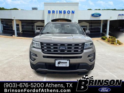 White Gold Metallic 2017 Ford Explorer Limited
