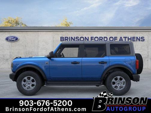 Velocity Blue Metallic 2025 Ford Bronco Big Bend