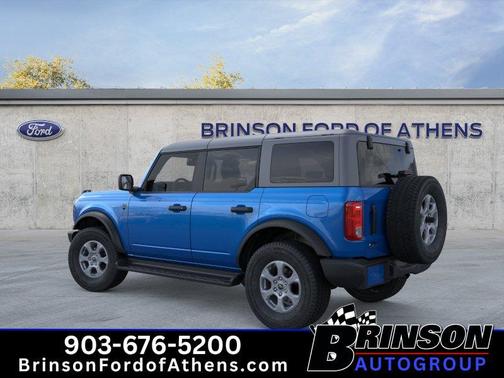 Velocity Blue Metallic 2025 Ford Bronco Big Bend