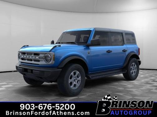 Velocity Blue Metallic 2025 Ford Bronco Big Bend